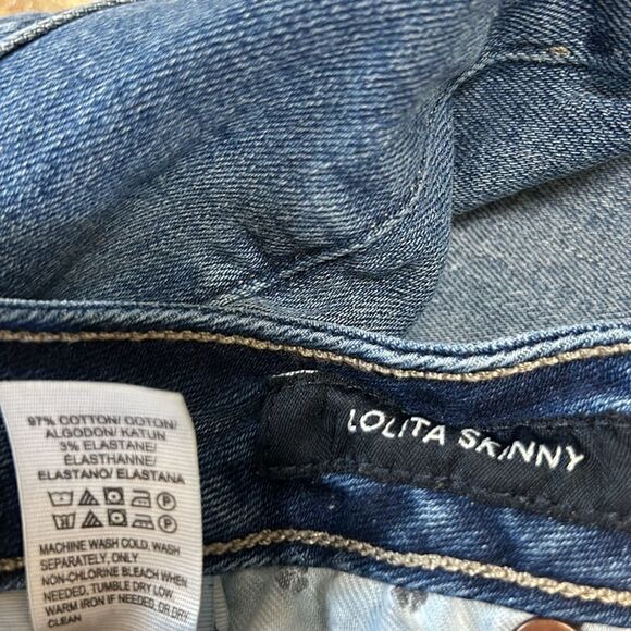 Lucky Brand Distressed Stretchy Denim Jeans Pants(Size 10) - Picture 7 of 8